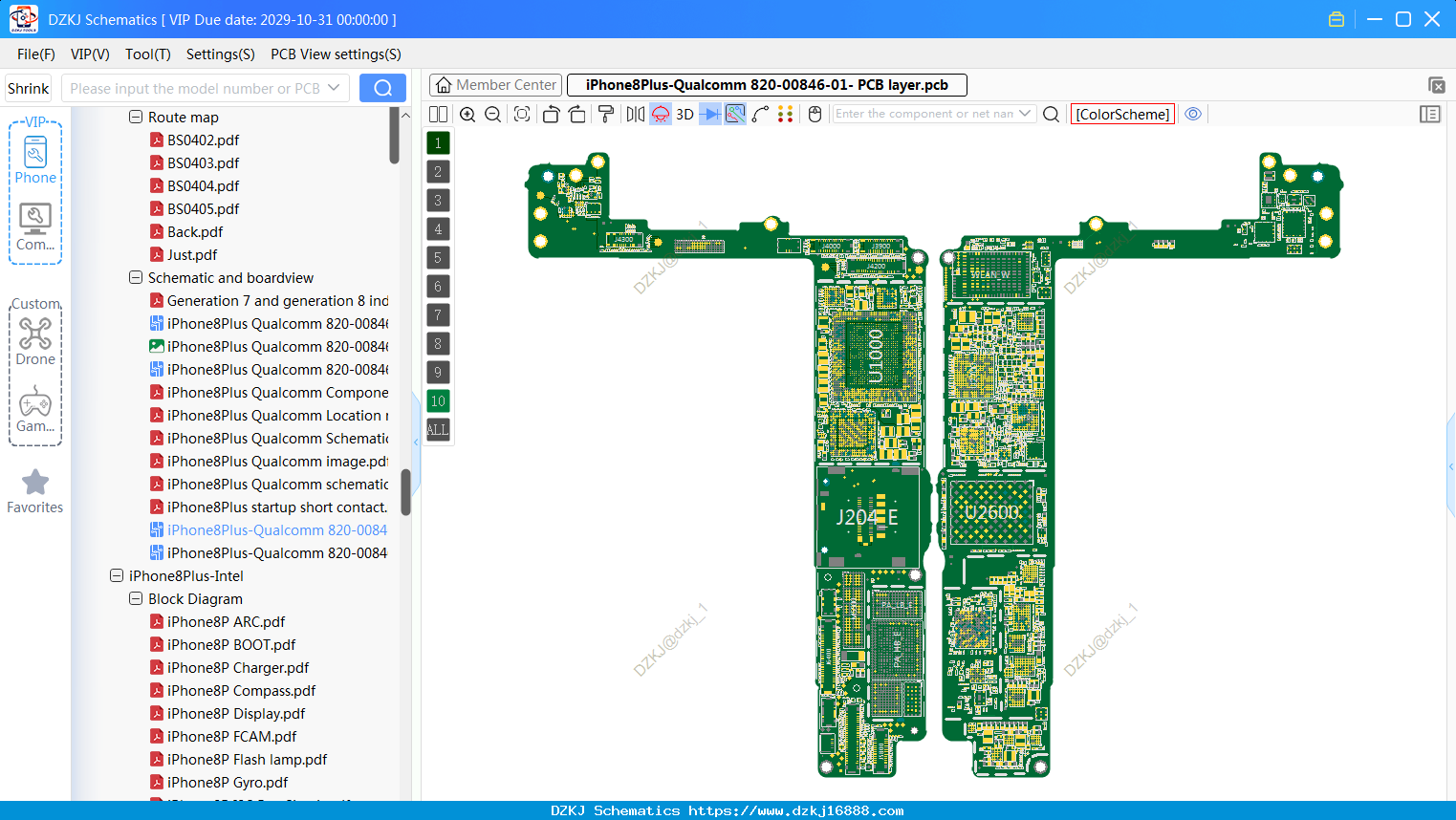 IPhone8Plus-Qualcomm 820-00846-01- PCB Layer